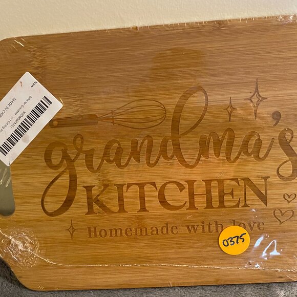 Grandma Bamboo Cutting Board! NWT - Picture 2 of 9